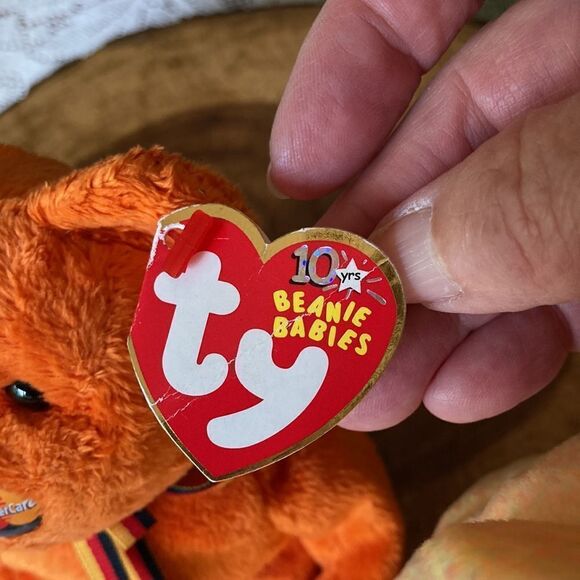 Two Ty Beanie Babies Mastercard & E-Bay Bears - Picture 9 of 15